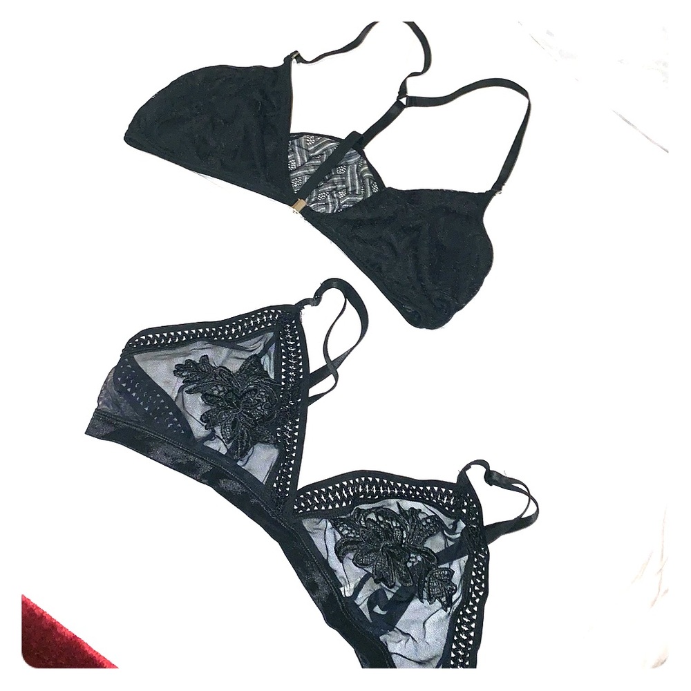 Bras. Two. Cute. Like New. Worn each once.